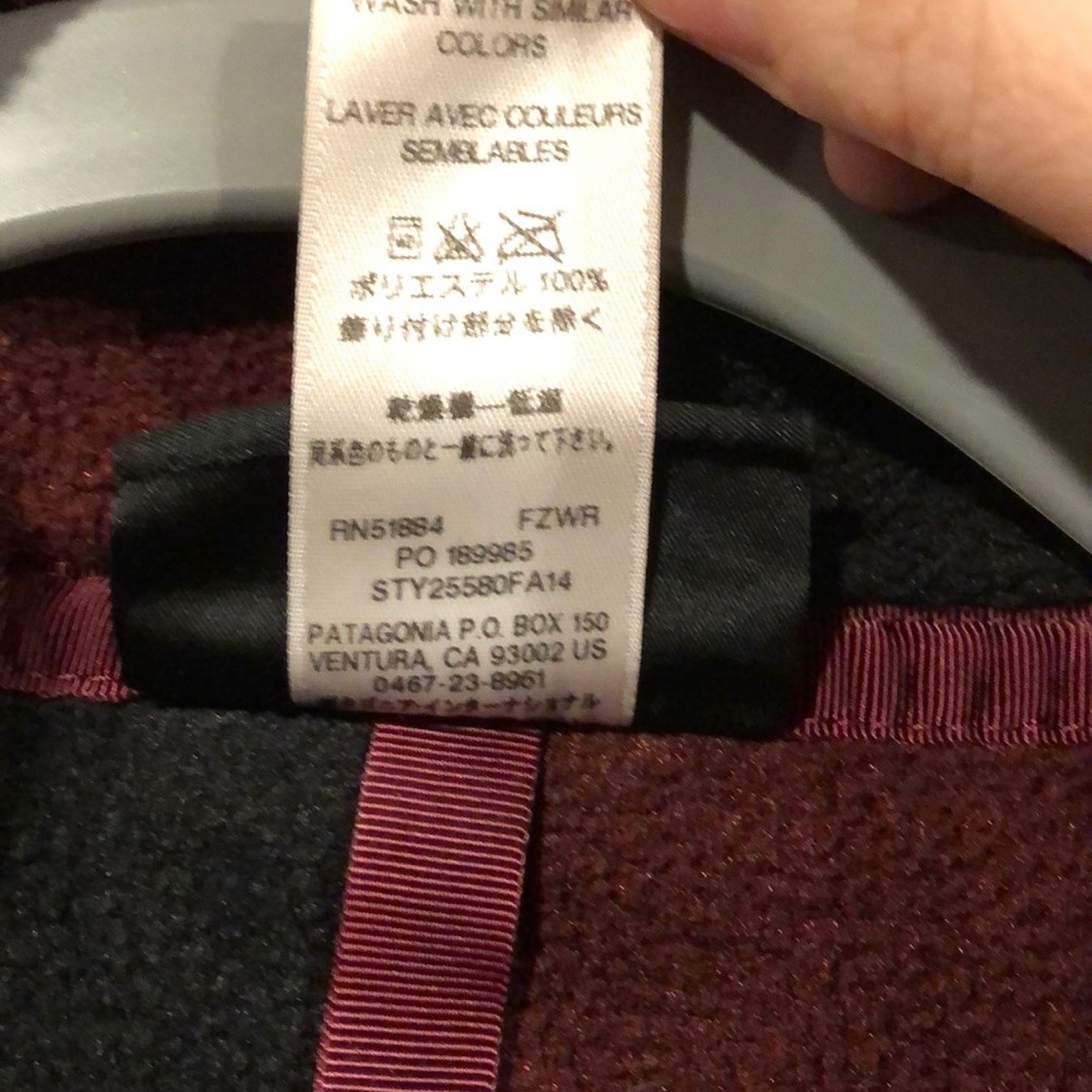 🚫 SOLD 🚫 RARE Patagonia Red Buffalo Check - Picture 5 of 6